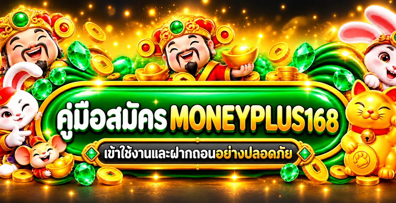 MONEYPLUS168 คู่มือสมัคร ล็อกอิน และฝากถอน
